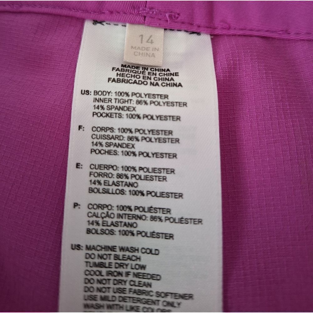 NWT Adidas Sz 14 pink skort - Picture 4 of 10